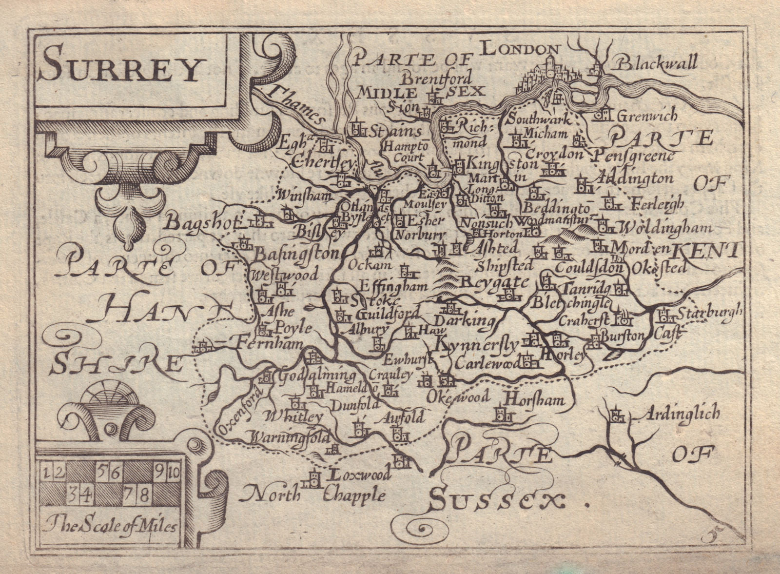 Surrey by van den Keere.